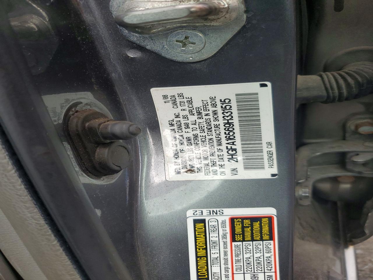 2009 Honda Civic Lx Gray vin: 2HGFA16569H331515