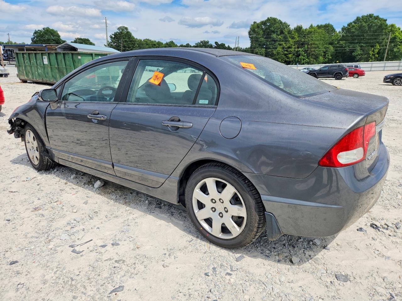 2009 Honda Civic Lx Gray vin: 2HGFA16569H344586