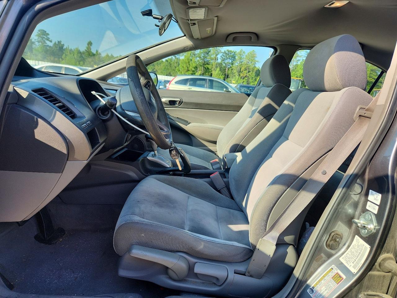 2009 Honda Civic Lx Gray vin: 2HGFA16569H352770