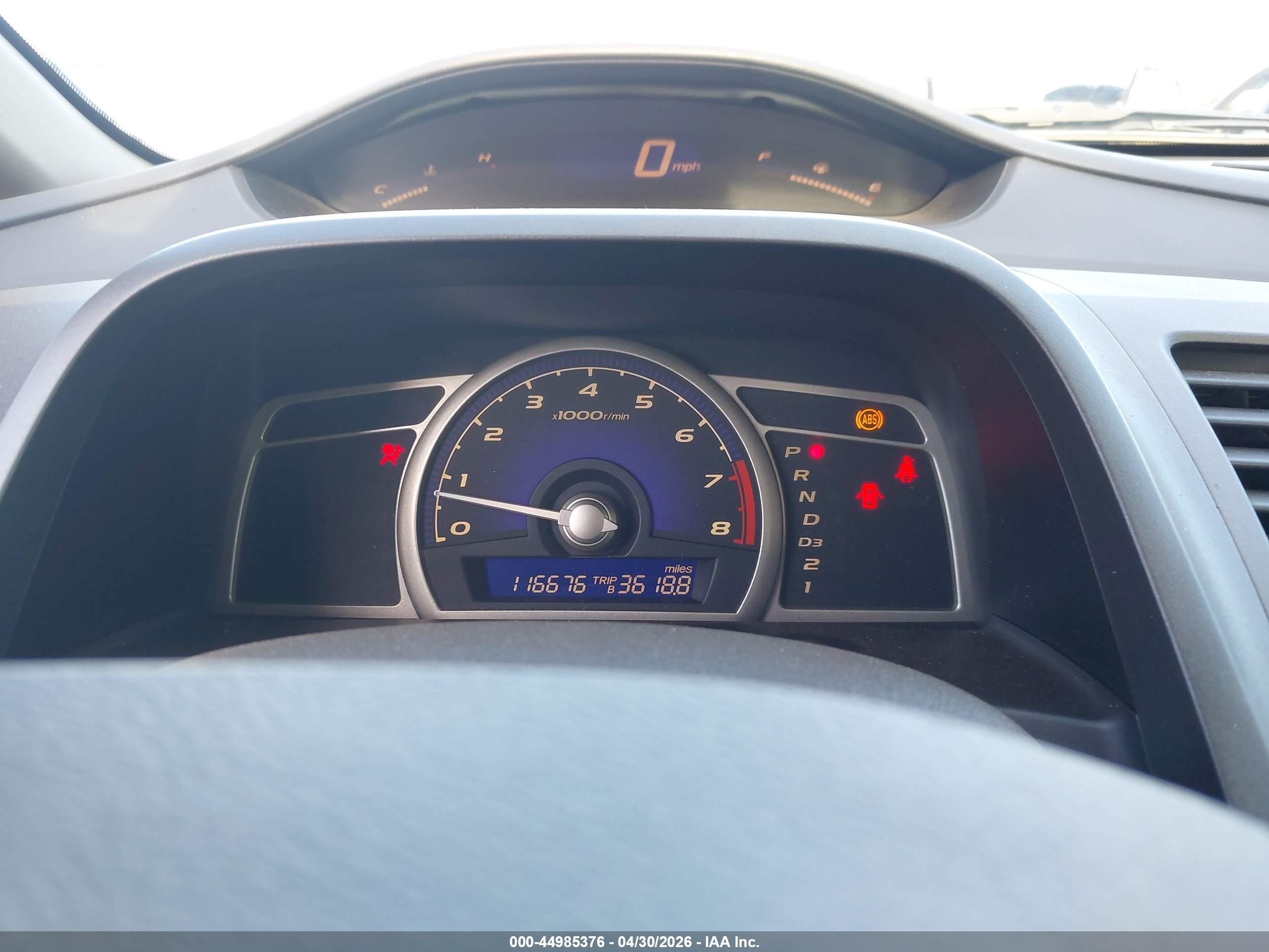 2009 Honda Civic Lx Красный vin: 2HGFA16569H358049