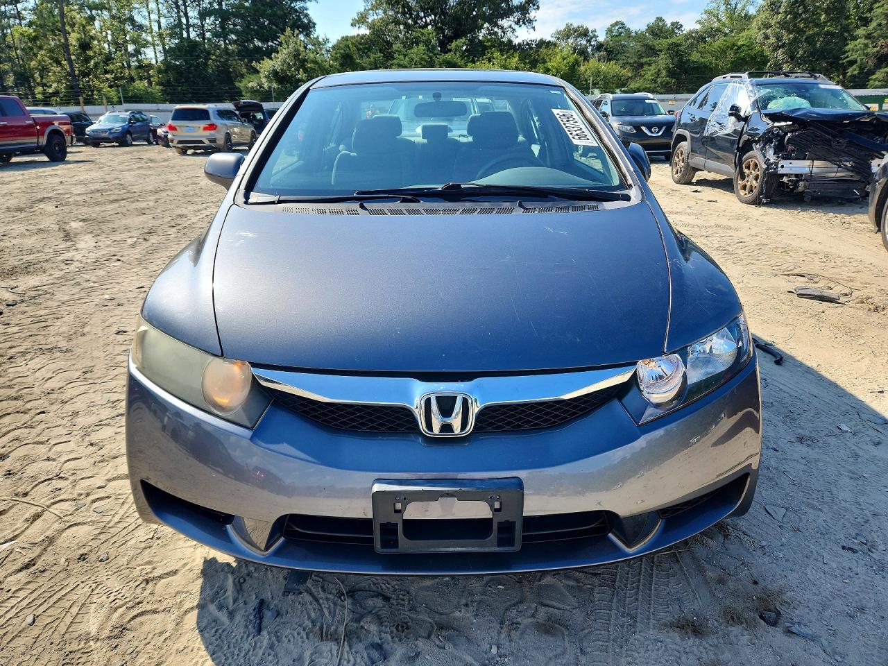 2009 Honda Civic Lx Gray vin: 2HGFA16569H362313