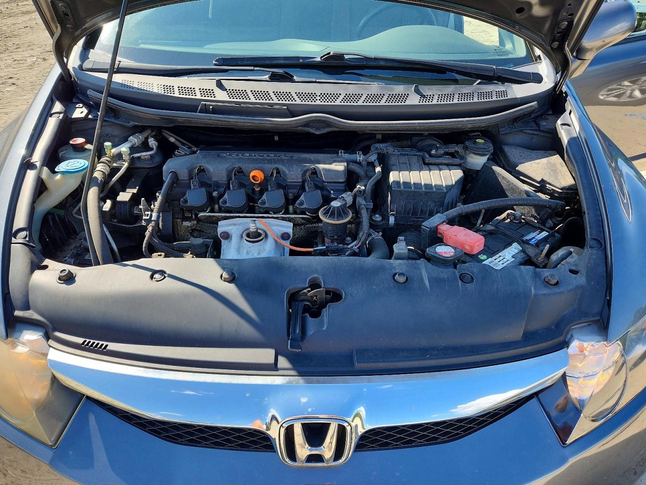 2009 Honda Civic Lx Gray vin: 2HGFA16569H362313