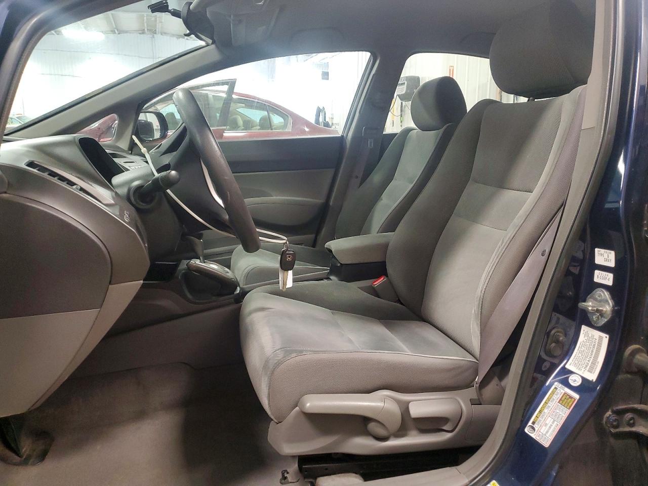 2009 Honda Civic Lx Blue vin: 2HGFA16569H506314