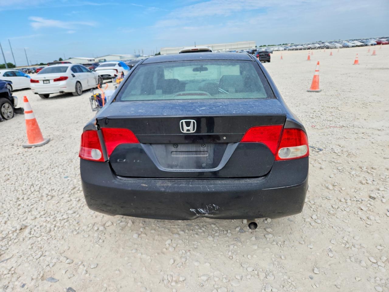 2009 Honda Civic Lx Gray vin: 2HGFA16569H526725