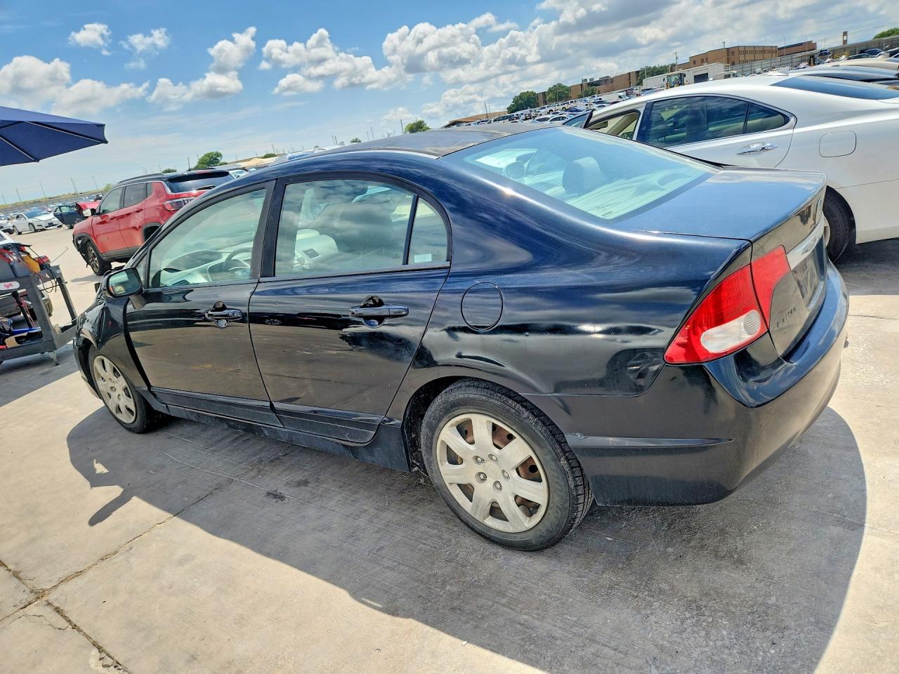 2009 Honda Civic Lx Black vin: 2HGFA16569H530029