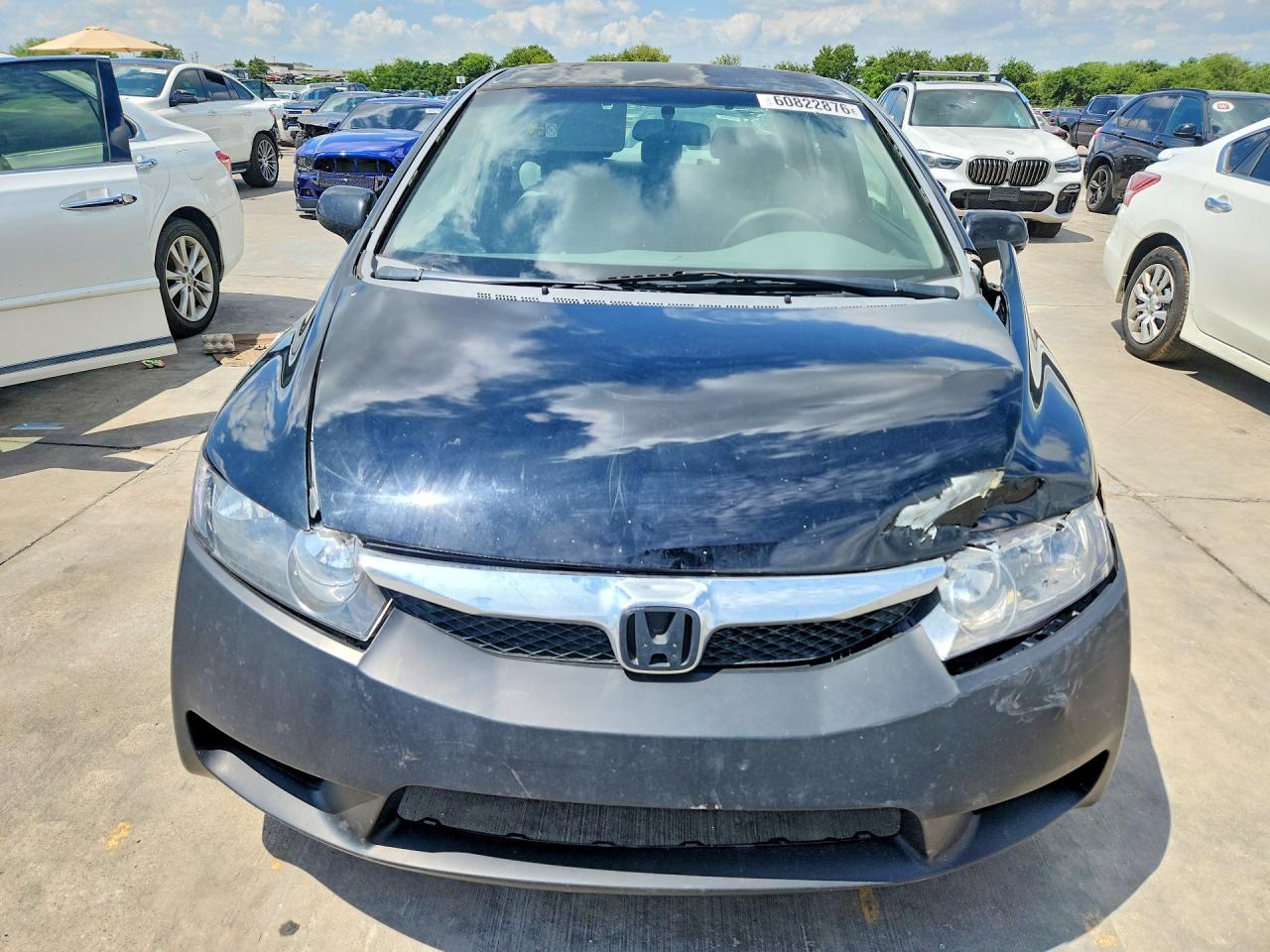 2009 Honda Civic Lx Black vin: 2HGFA16569H530029