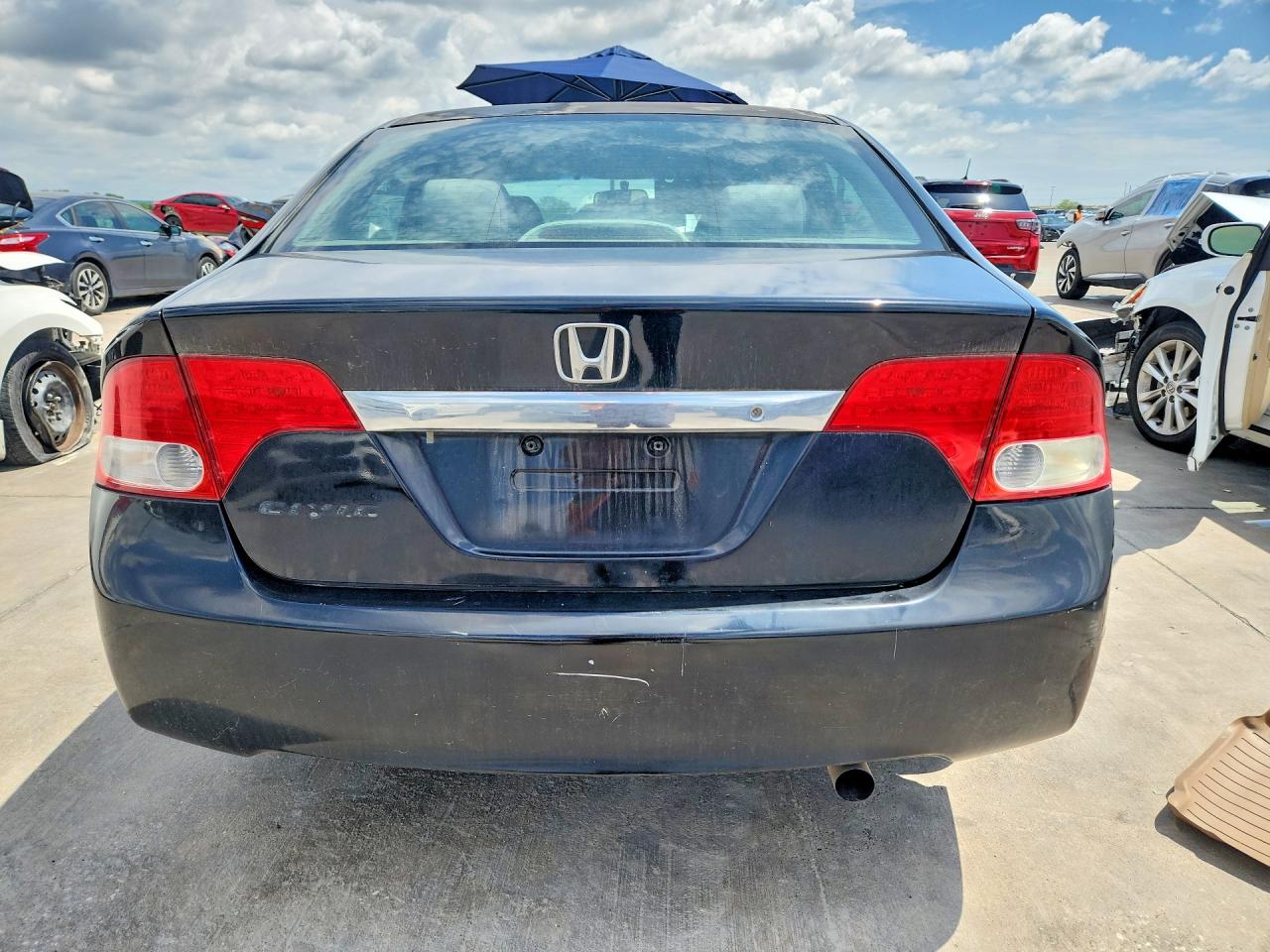 2009 Honda Civic Lx Black vin: 2HGFA16569H530029