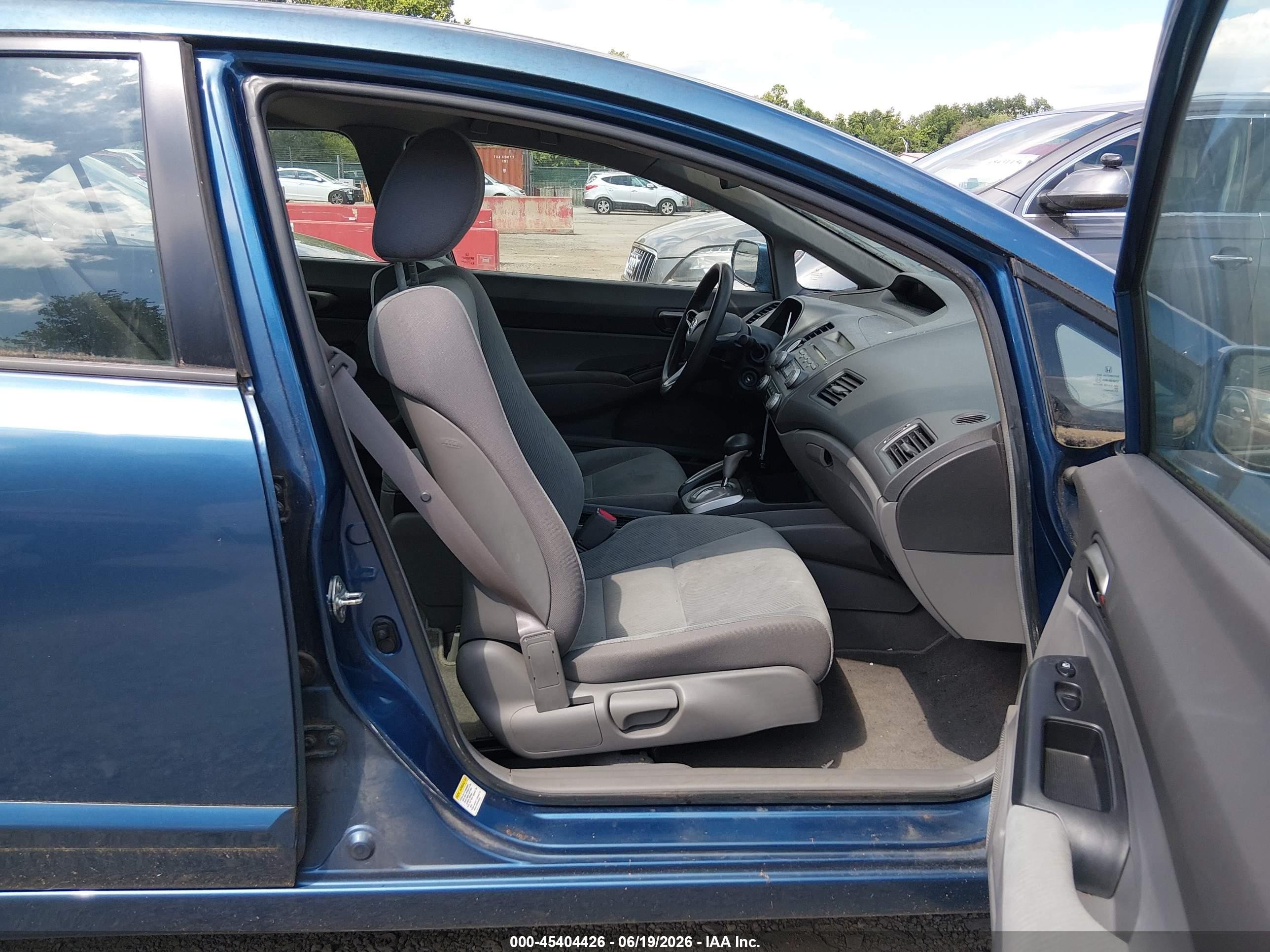 2009 Honda Civic Lx Синий vin: 2HGFA16569H539281