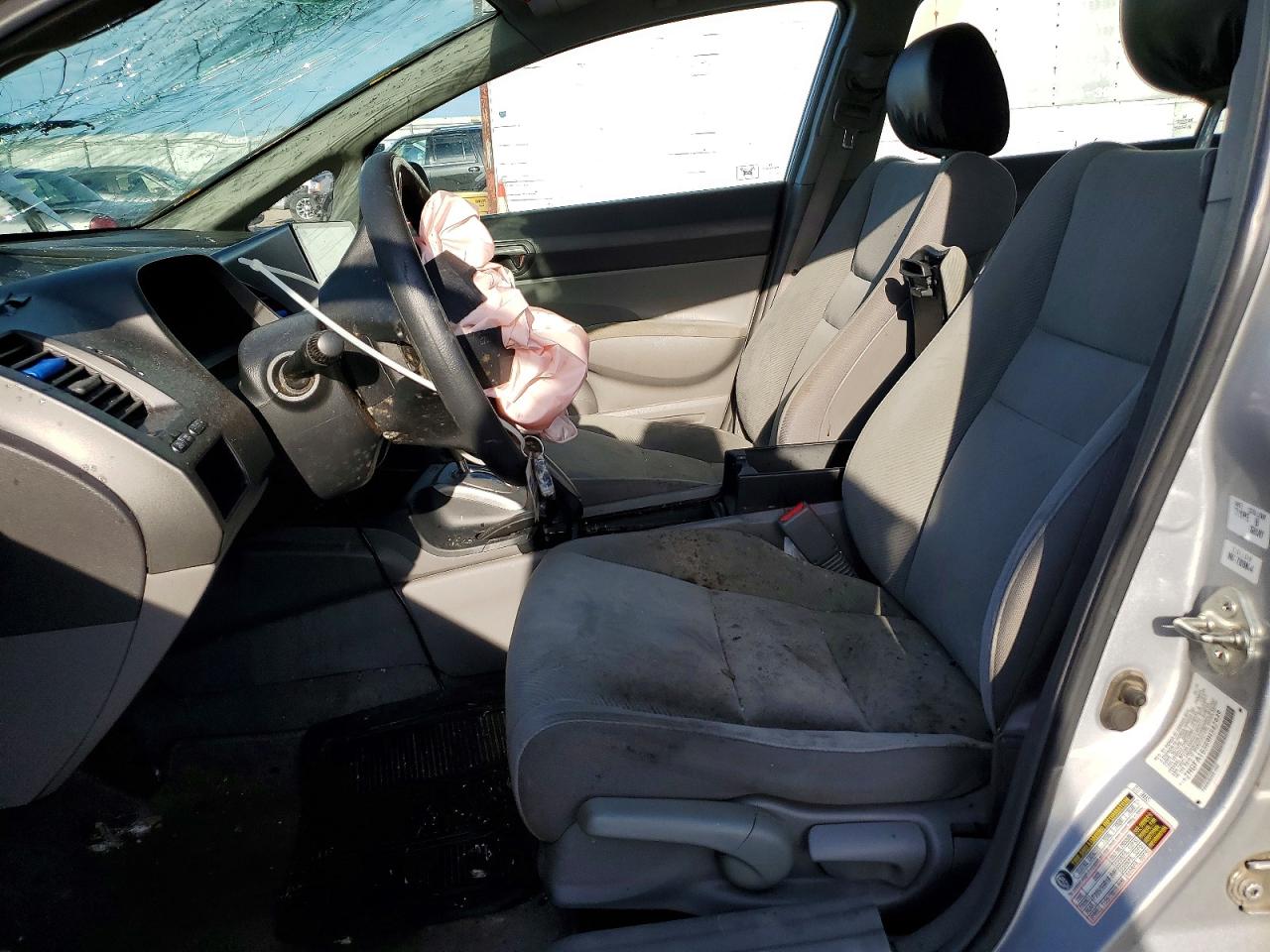 2009 Honda Civic Lx Silver vin: 2HGFA16569H542939