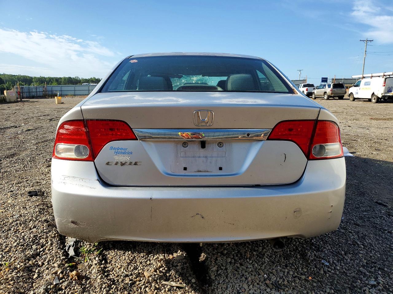 2009 Honda Civic Lx Silver vin: 2HGFA16569H542939