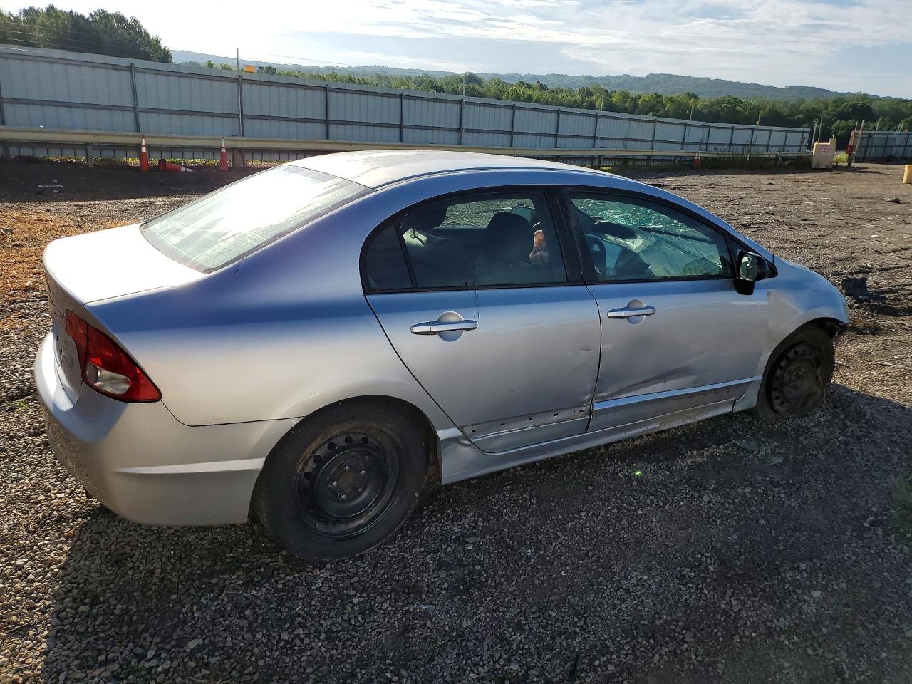2009 Honda Civic Lx Silver vin: 2HGFA16569H542939