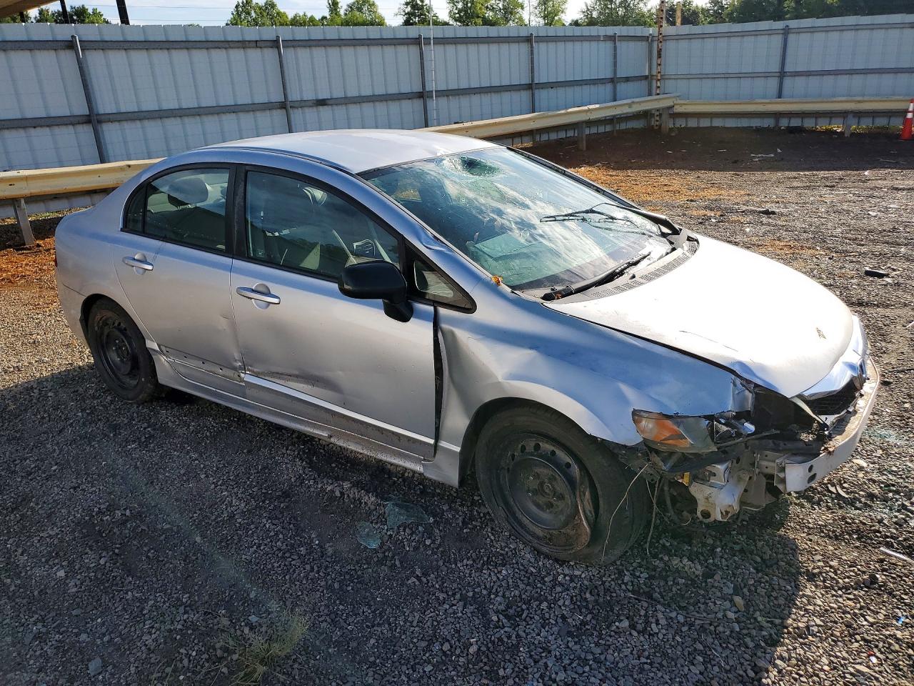 2009 Honda Civic Lx Silver vin: 2HGFA16569H542939