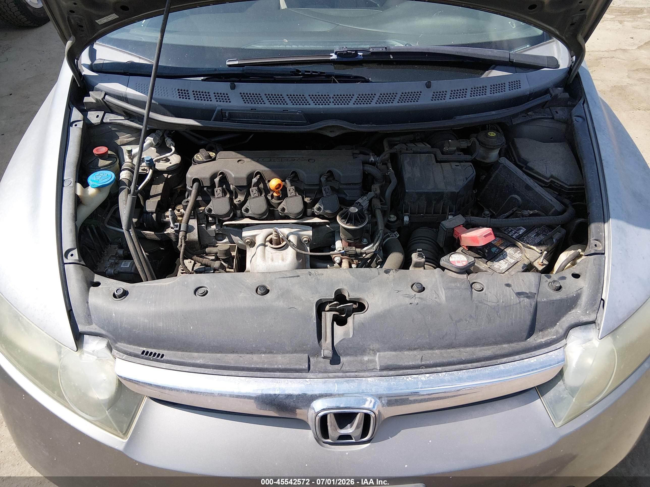 2006 Honda Civic Lx Champagne vin: 2HGFA16576H509430