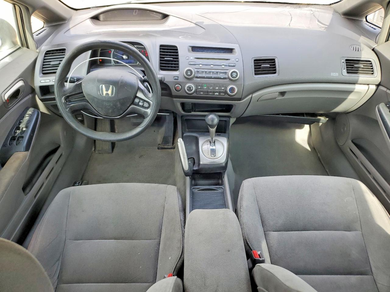 2007 Honda Civic Lx Gray vin: 2HGFA16577H004909