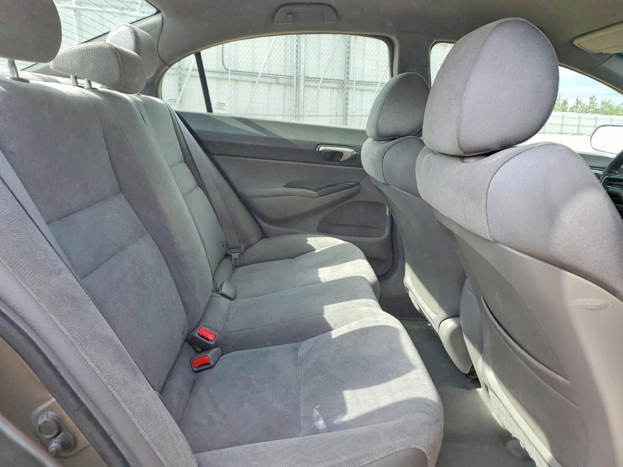 2007 Honda Civic Lx Gray vin: 2HGFA16577H004909