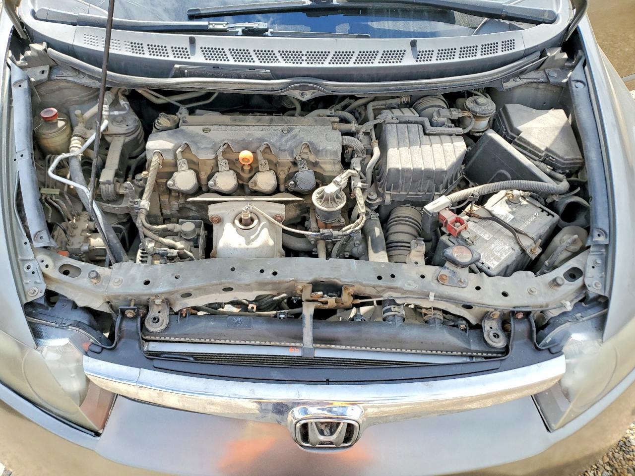 2007 Honda Civic Lx Gray vin: 2HGFA16577H004909