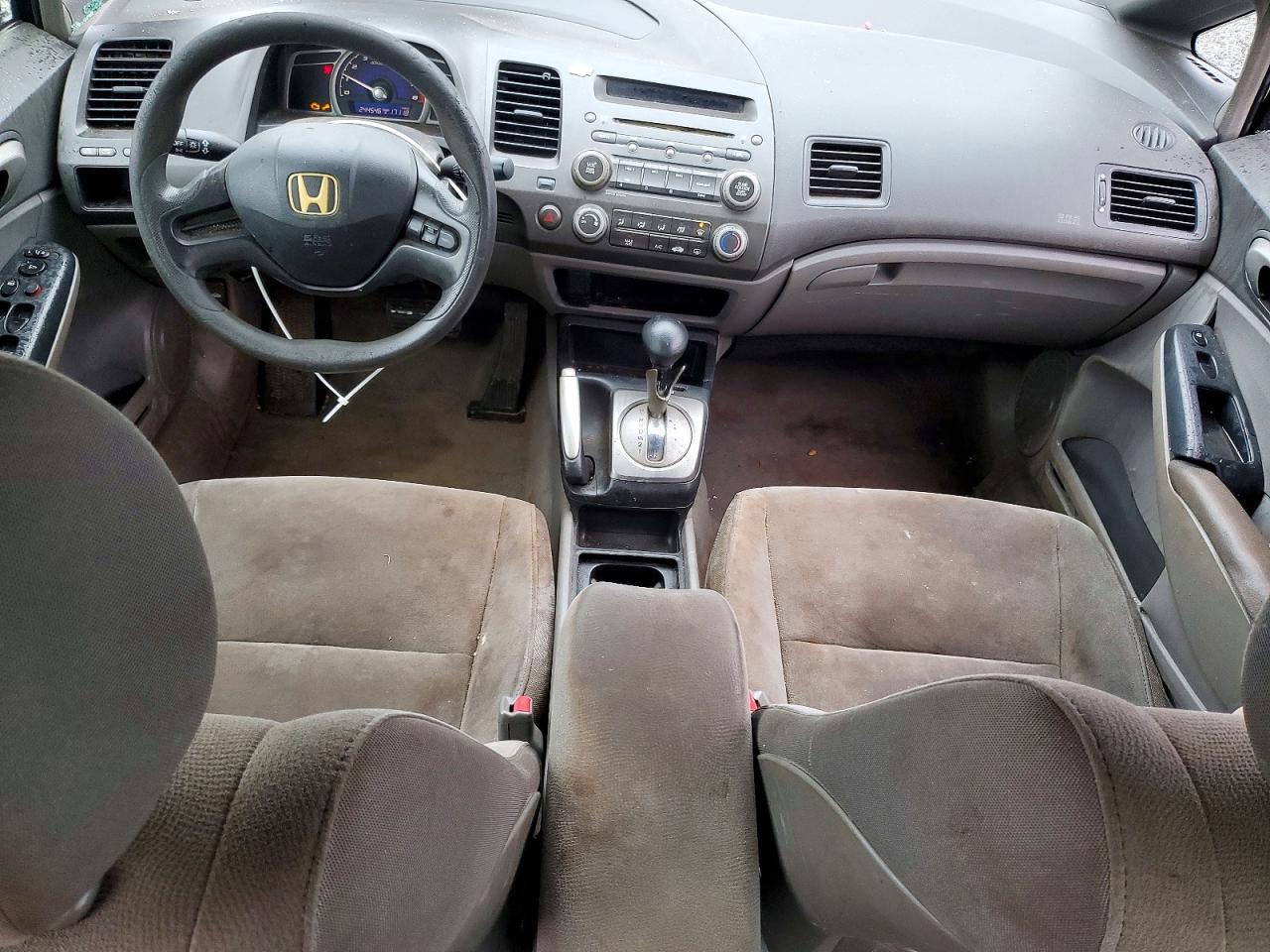 2007 Honda Civic Lx Черный vin: 2HGFA16577H310413
