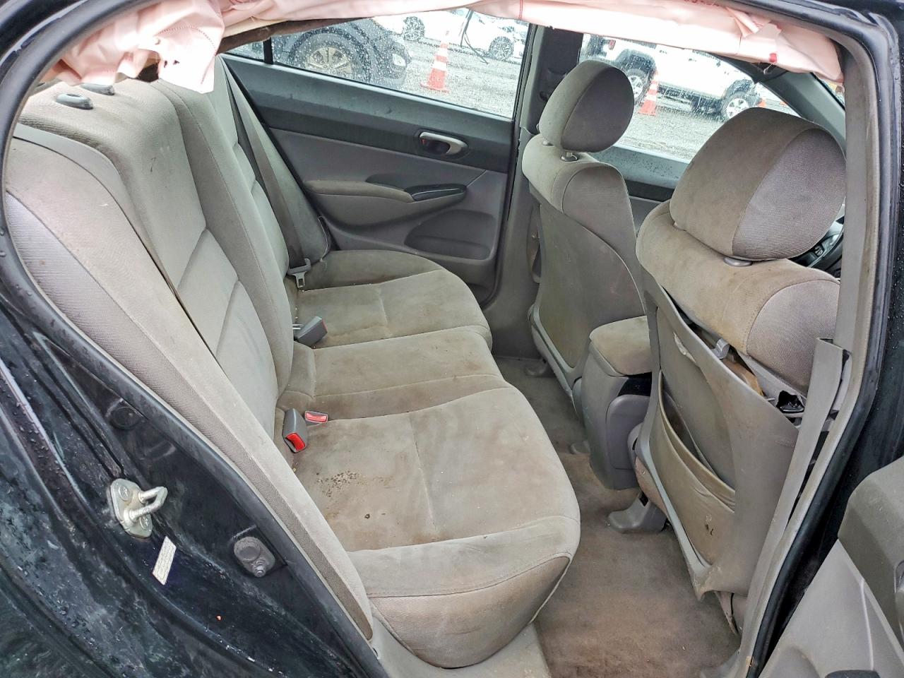 2007 Honda Civic Lx Черный vin: 2HGFA16577H310413