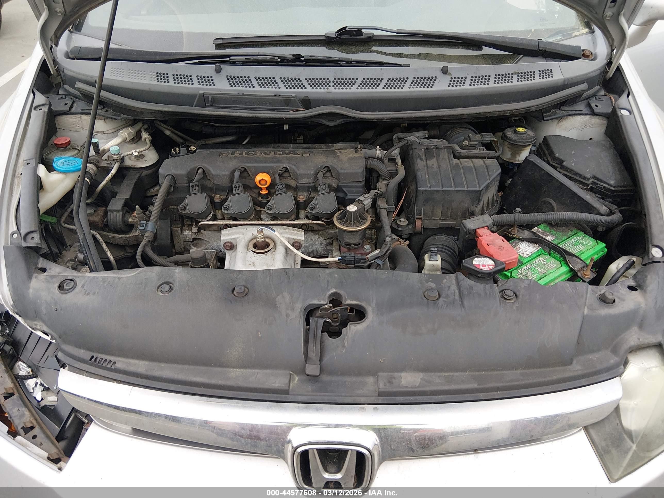 2008 Honda Civic Lx Silver vin: 2HGFA16578H305570