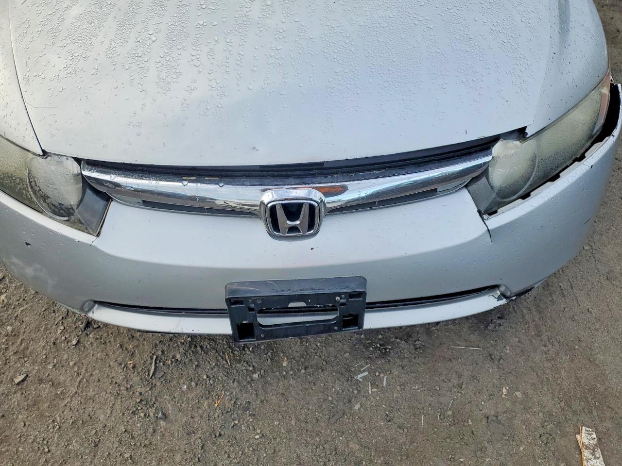 2008 Honda Civic Lx Gray vin: 2HGFA16578H328850