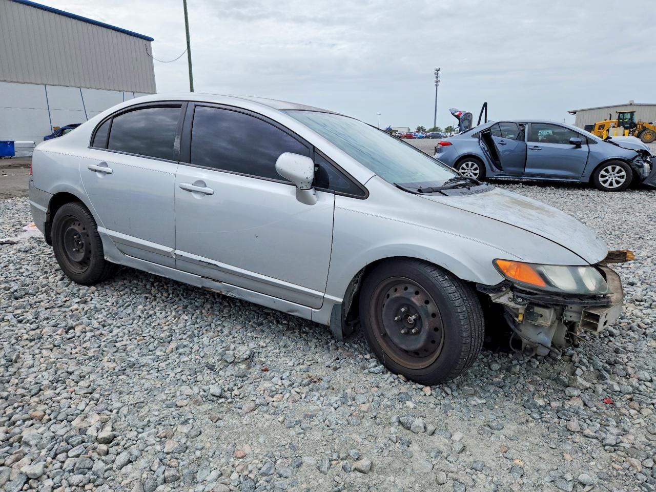 2008 Honda Civic Lx Серебряный vin: 2HGFA16578H357670