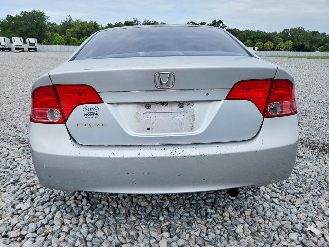 2008 Honda Civic Lx Серебряный vin: 2HGFA16578H357670