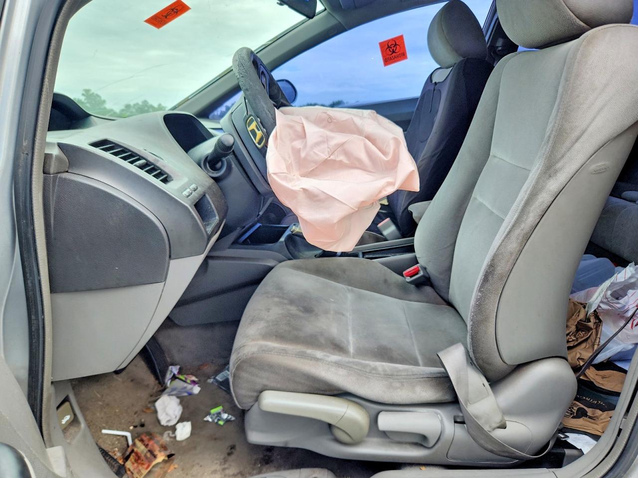 2008 Honda Civic Lx Серебряный vin: 2HGFA16578H357670