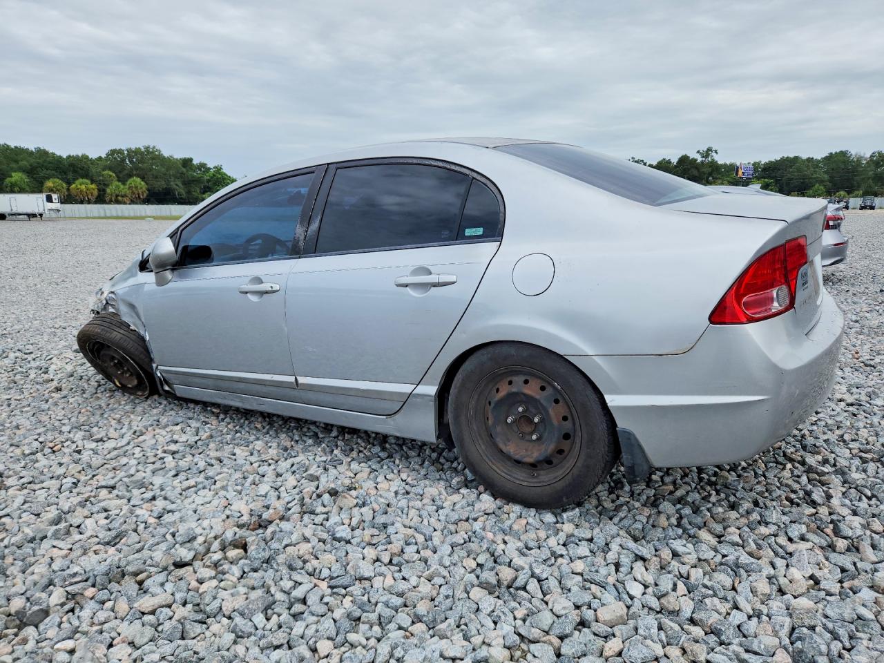2008 Honda Civic Lx Серебряный vin: 2HGFA16578H357670