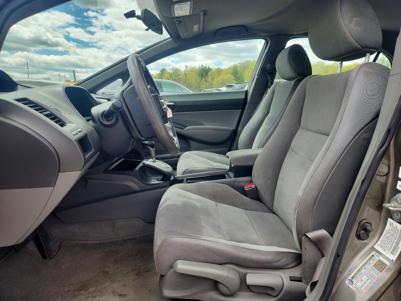 2008 Honda Civic Lx Gray vin: 2HGFA16578H516459