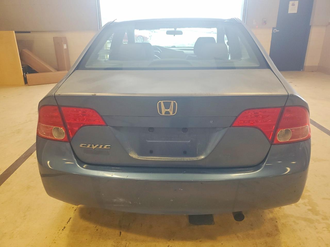 2008 Honda Civic Lx Blue vin: 2HGFA16578H518311