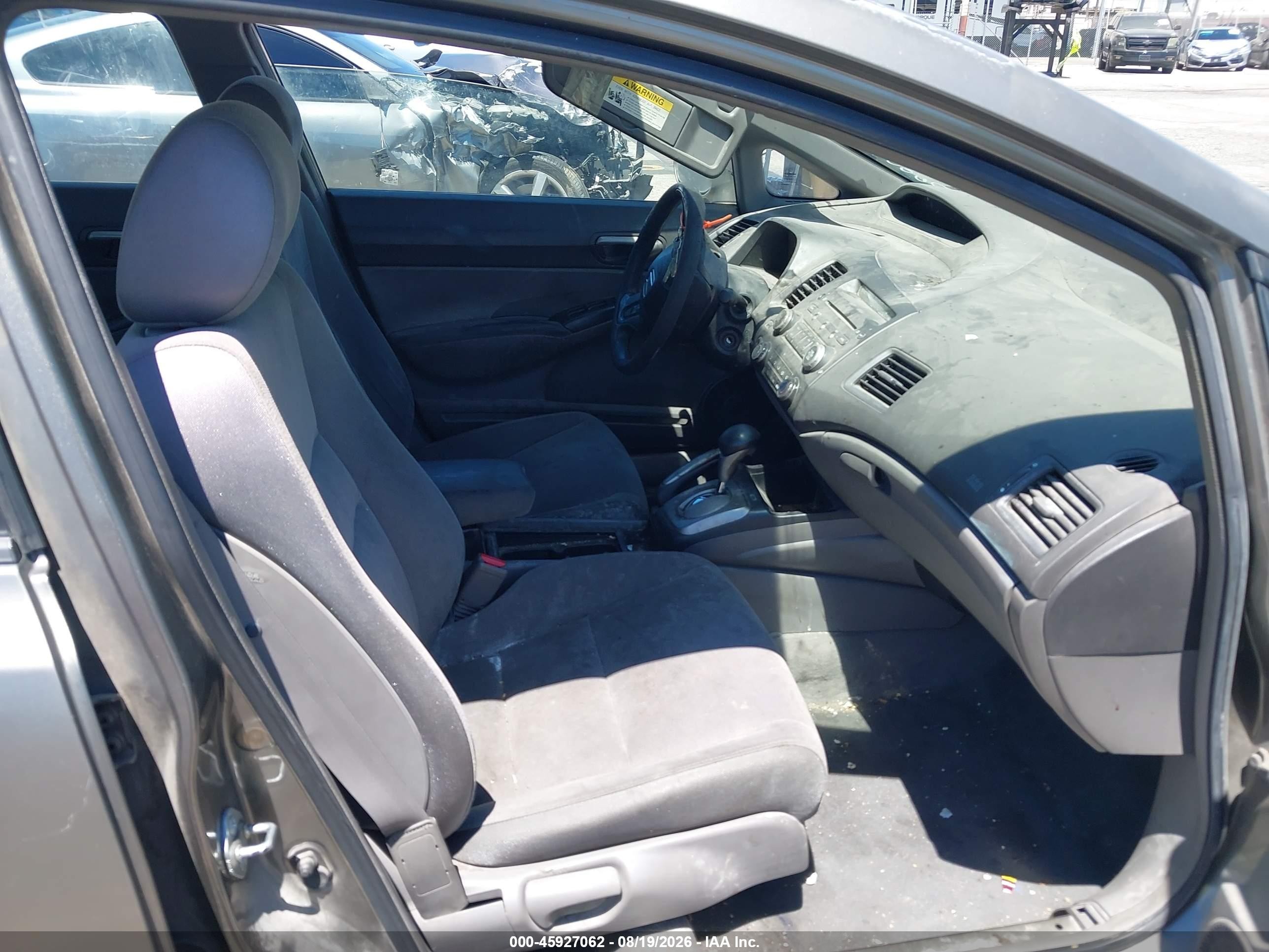 2008 Honda Civic Lx Коричневый vin: 2HGFA16578H529938