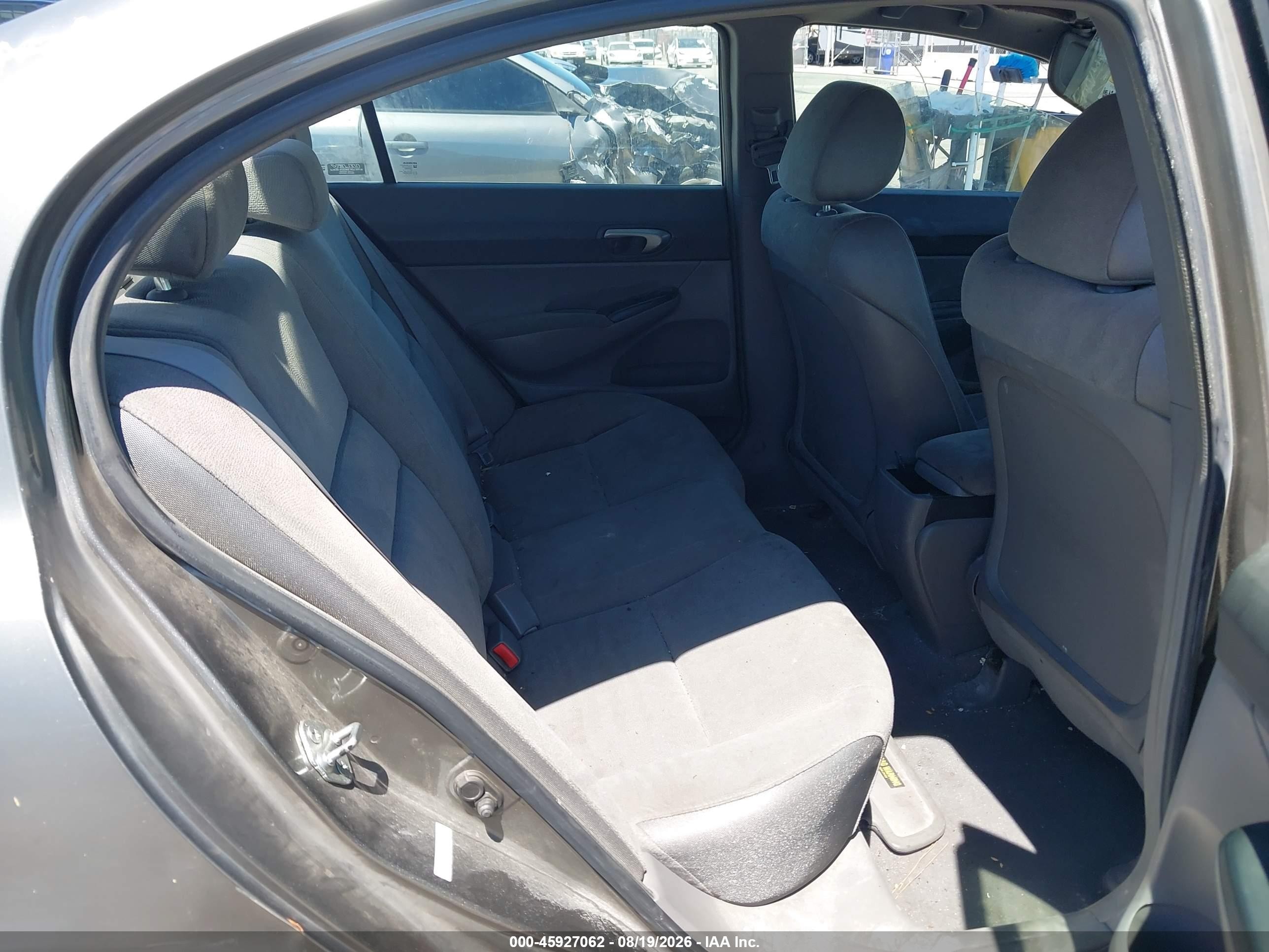 2008 Honda Civic Lx Коричневый vin: 2HGFA16578H529938