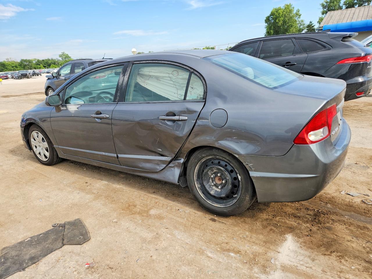 2009 Honda Civic Lx Серый vin: 2HGFA16579H321379