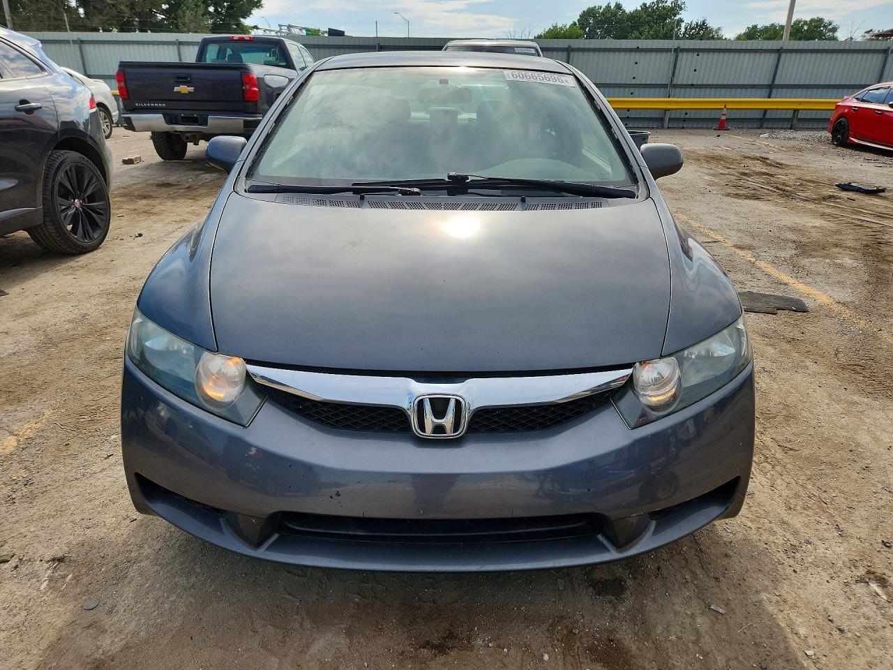 2009 Honda Civic Lx Серый vin: 2HGFA16579H321379