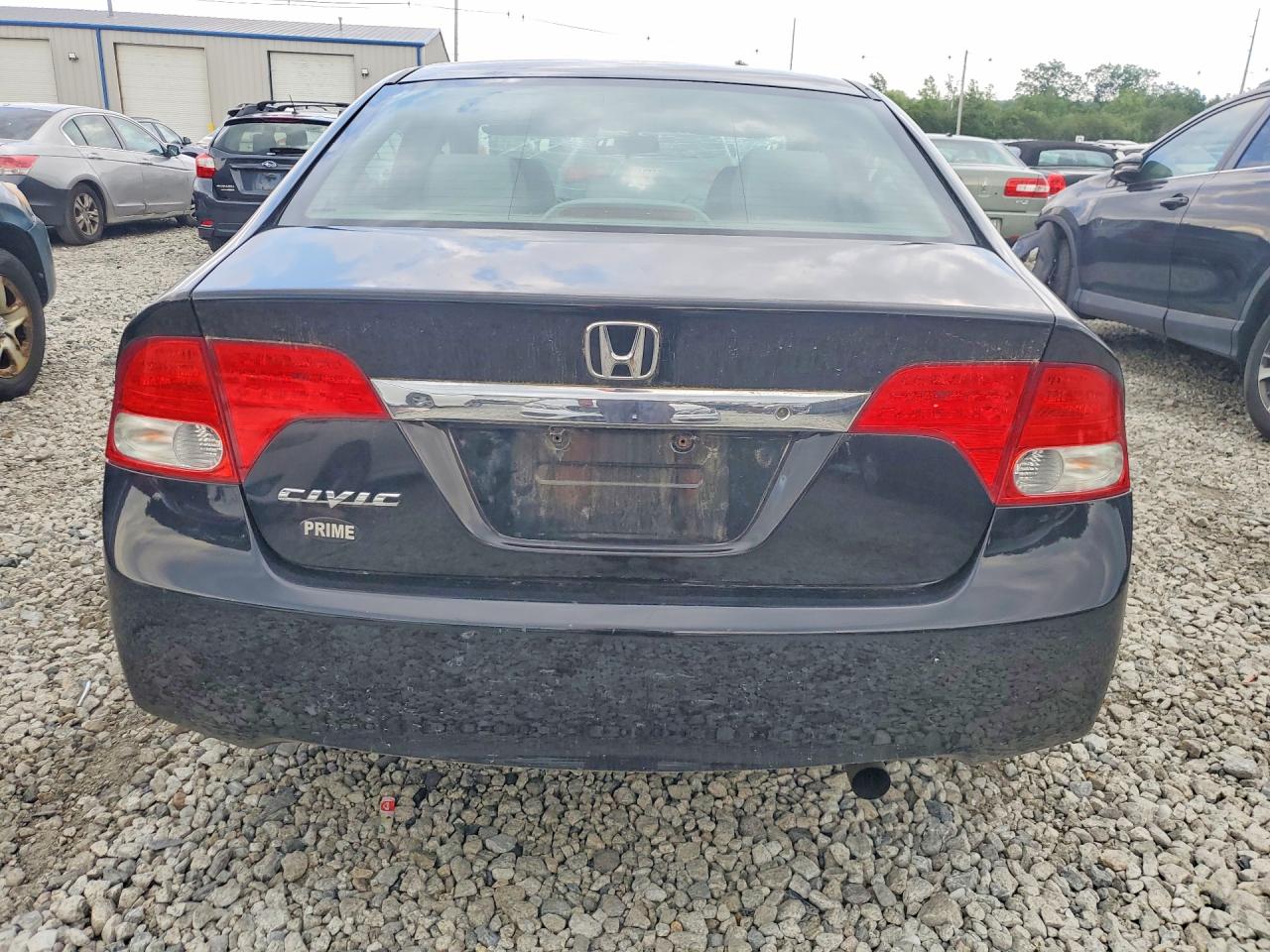 2009 Honda Civic Lx Черный vin: 2HGFA16579H353961