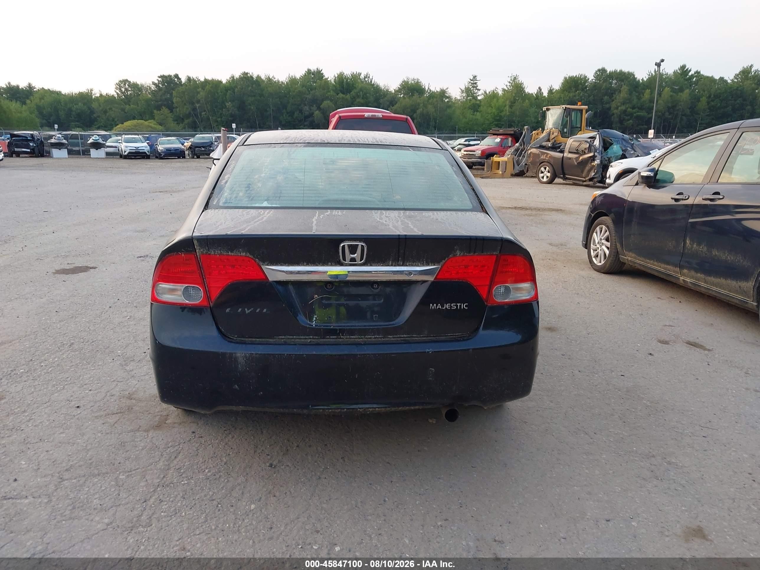 2009 Honda Civic Lx Black vin: 2HGFA16579H354964