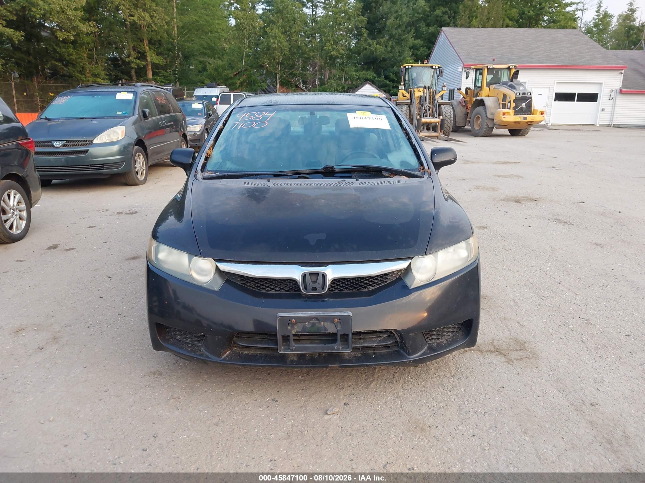 2009 Honda Civic Lx Black vin: 2HGFA16579H354964