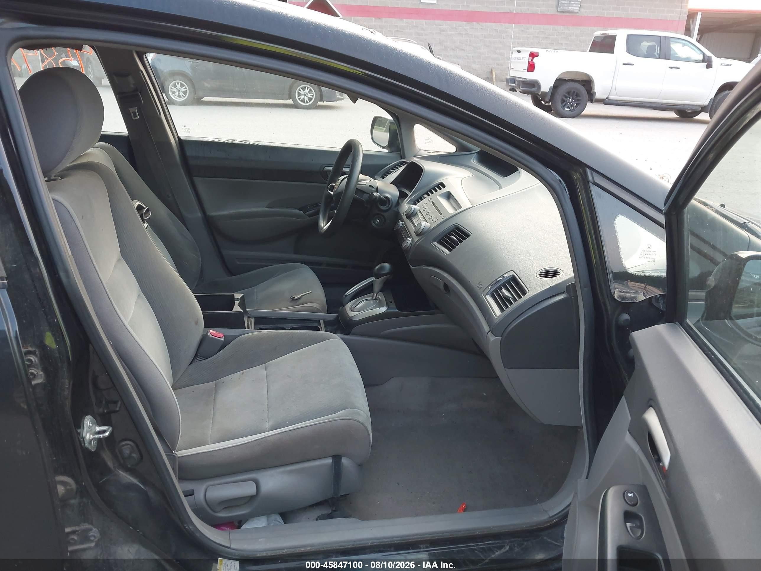 2009 Honda Civic Lx Black vin: 2HGFA16579H354964