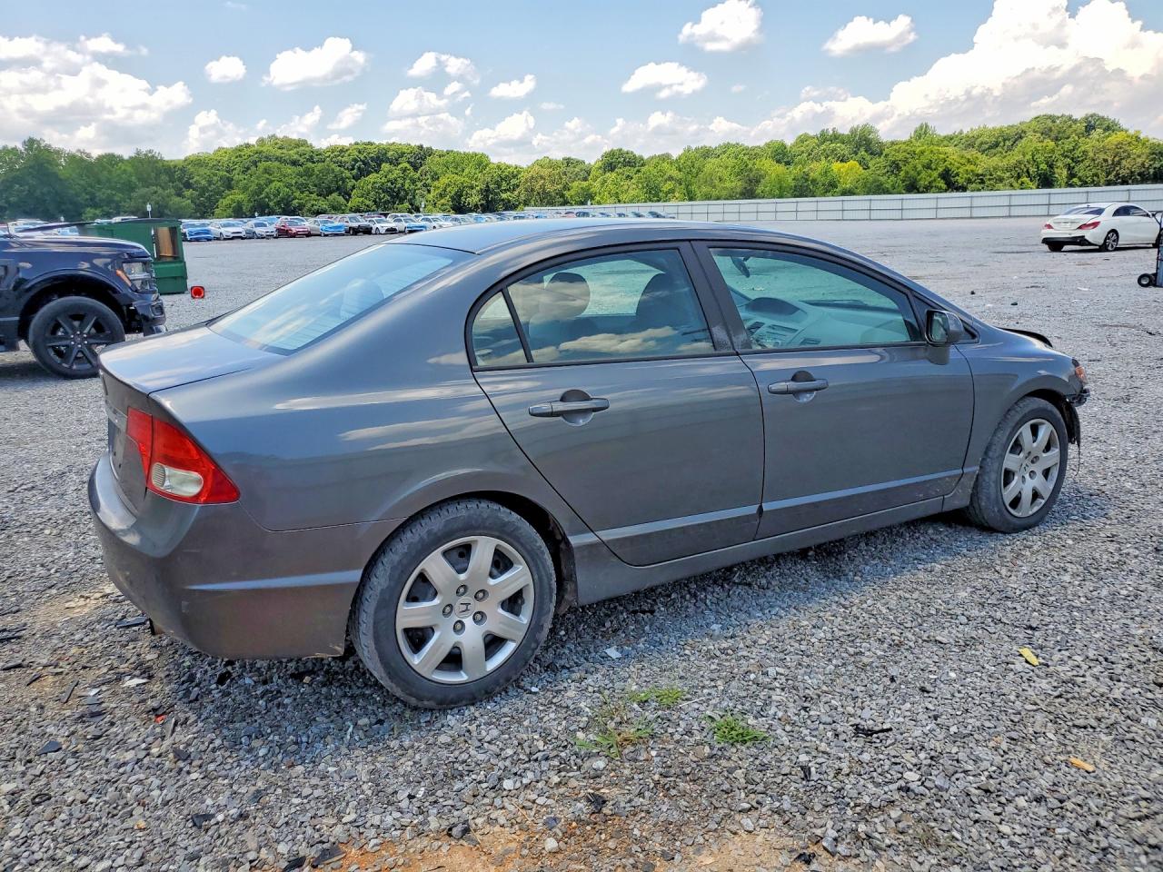 2009 Honda Civic Lx Серый vin: 2HGFA16579H365821