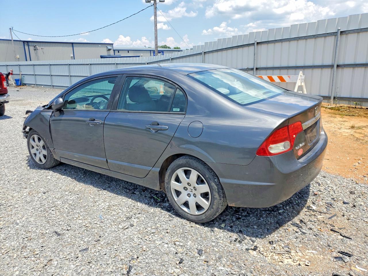 2009 Honda Civic Lx Серый vin: 2HGFA16579H365821