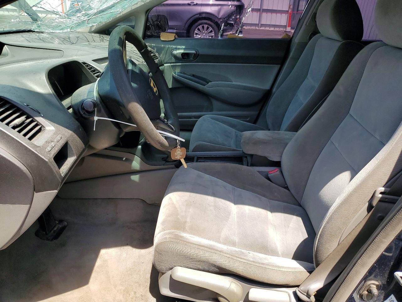 2009 Honda Civic Lx Blue vin: 2HGFA16579H515538