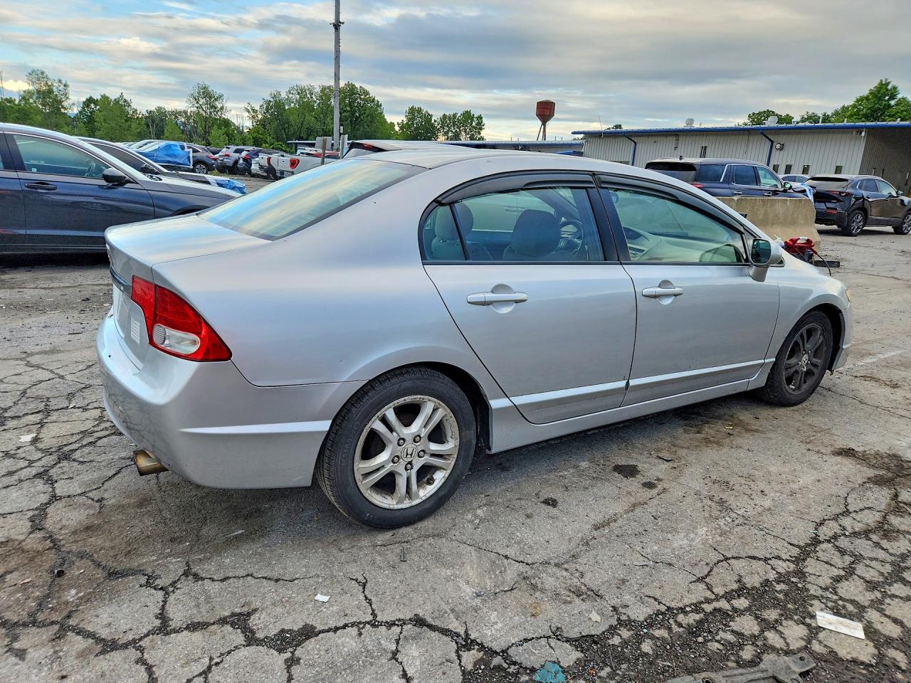 2009 Honda Civic Lx Silver vin: 2HGFA16579H527950