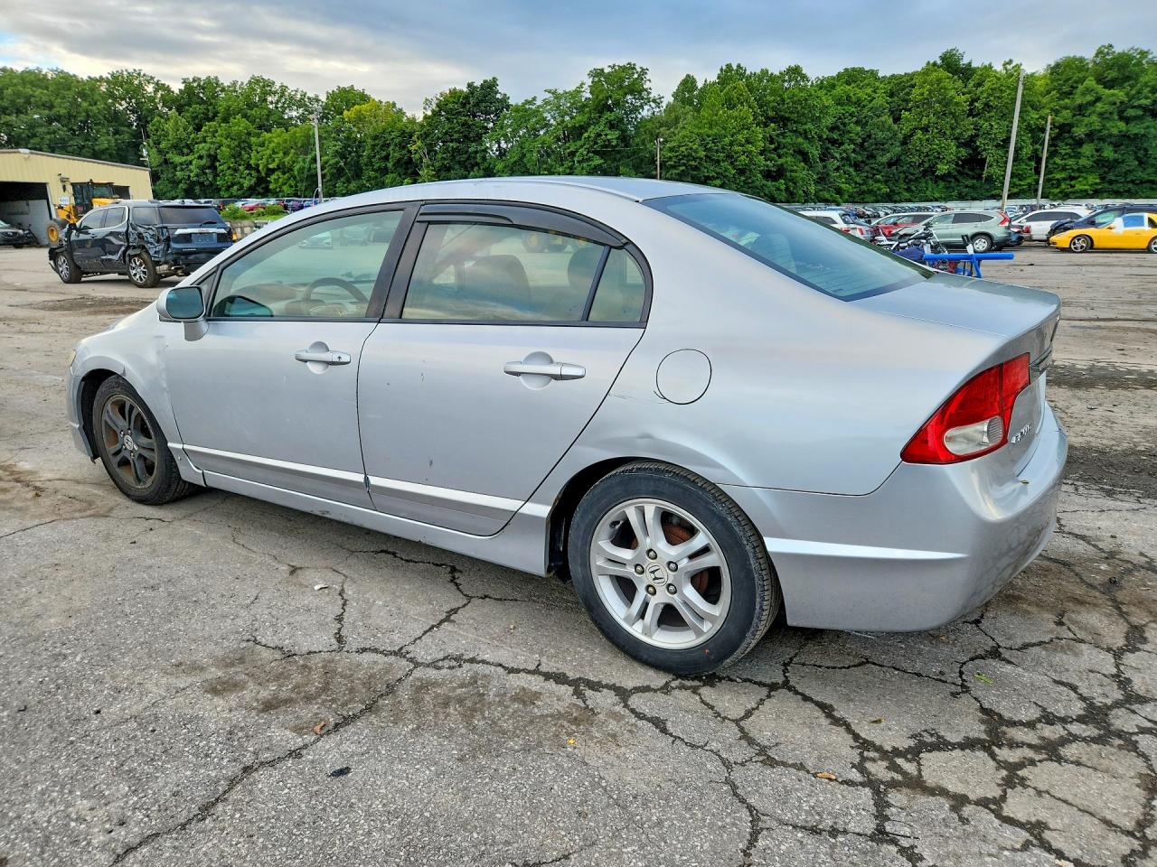 2009 Honda Civic Lx Silver vin: 2HGFA16579H527950