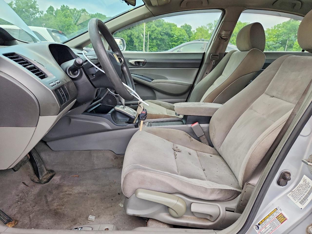 2009 Honda Civic Lx Silver vin: 2HGFA16579H527950