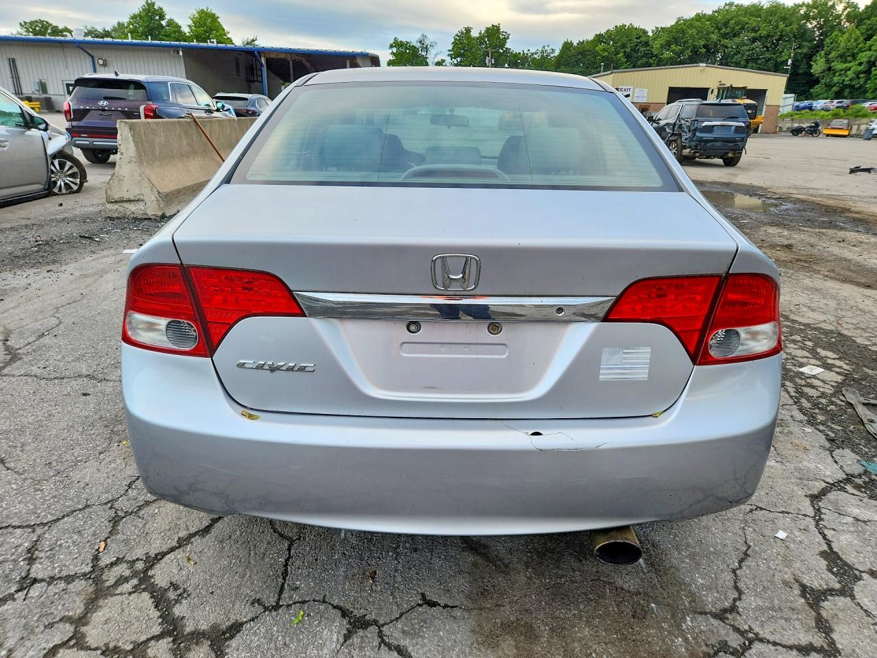 2009 Honda Civic Lx Silver vin: 2HGFA16579H527950