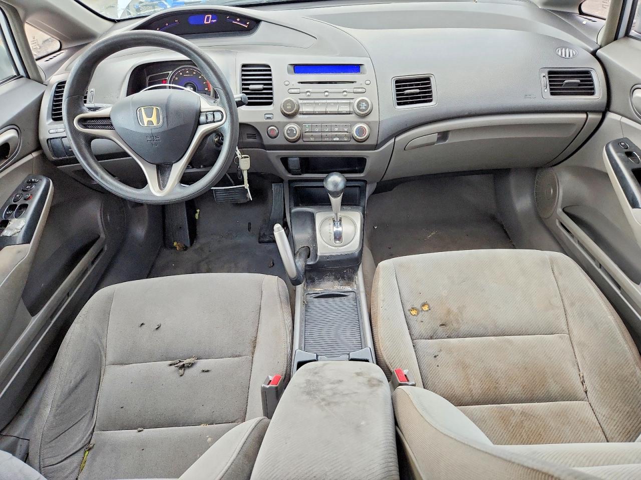 2009 Honda Civic Lx Silver vin: 2HGFA16579H527950