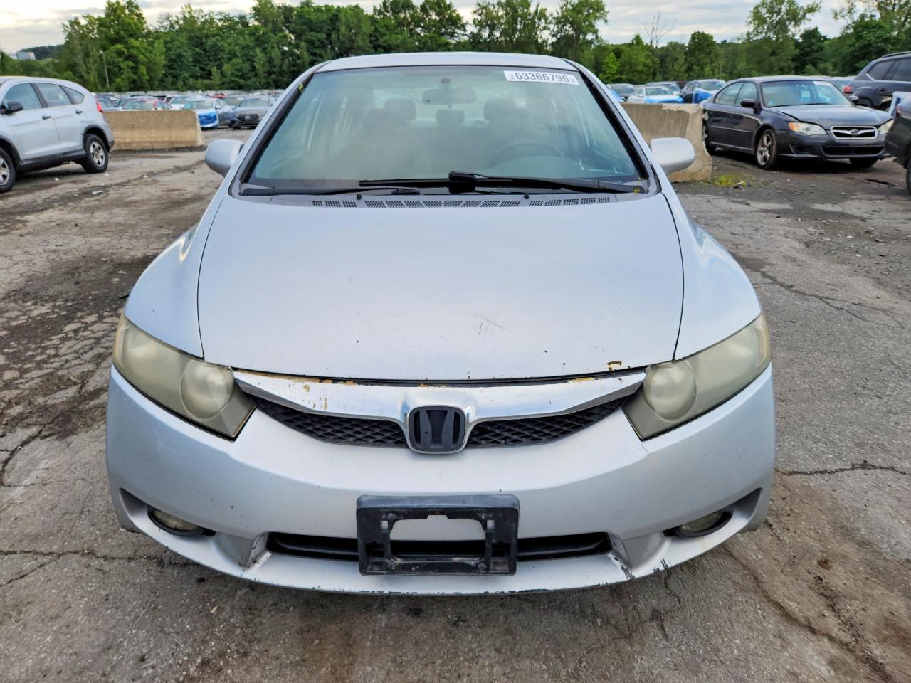 2009 Honda Civic Lx Silver vin: 2HGFA16579H527950