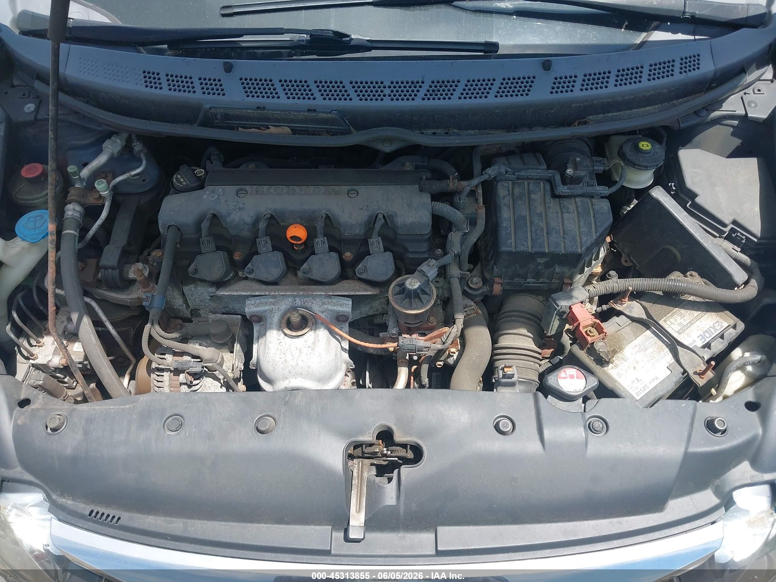 2009 Honda Civic Lx Blue vin: 2HGFA16579H529455