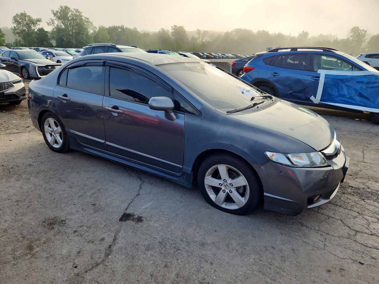 2009 Honda Civic Lx Gray vin: 2HGFA16579H538916