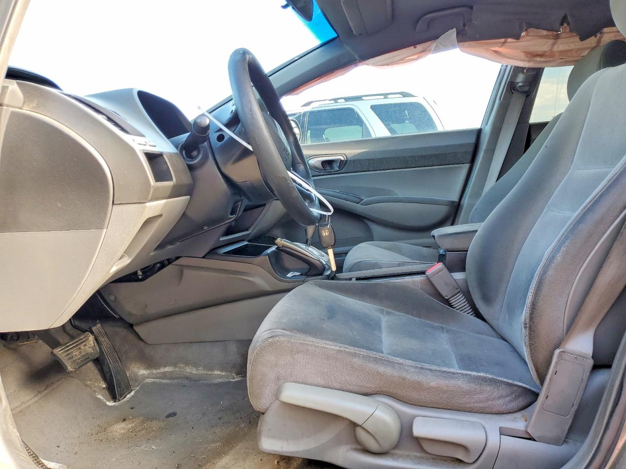 2006 Honda Civic Lx Gray vin: 2HGFA16586H021877